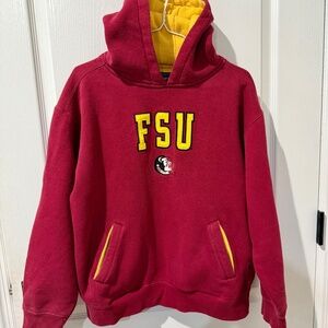 Champs FSU Collegiate Logo Red Hoodie Sweatshirt